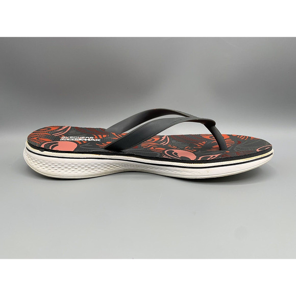 SKECHERS GOGA MAX Thong Flip Flops Slides Sandals Comfort Shoes Women's Size 7 - Picture 4 of 11